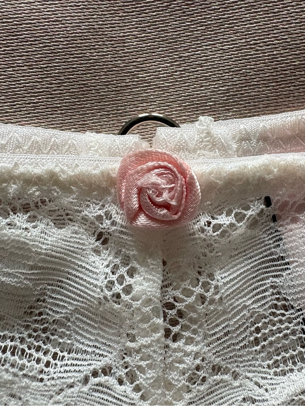 Victoria’s Secret Dream Angels White Lace Cheeky Panty (NWT) - Picture 7 of 12